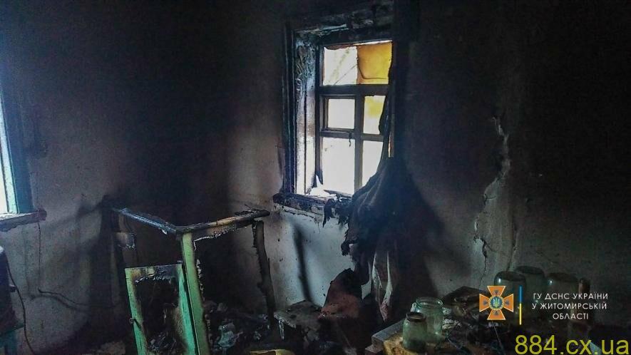 На Житомирщині під час ліквідації пожежі в приватному житловому будинку виявлено тіло власника На Житомирщині під час ліквідації пожежі в приватному житловому будинку виявлено тіло власника