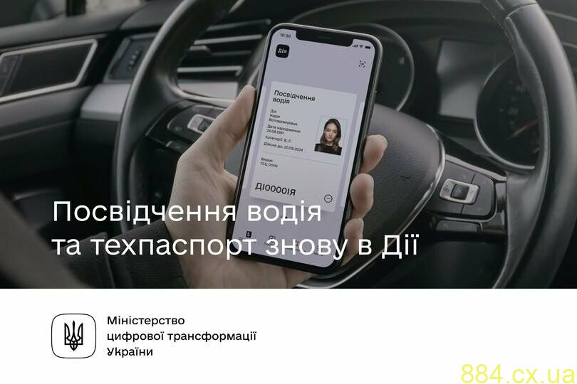 Посвідчення водія та техпаспорт знову в Дії Посвідчення водія та техпаспорт знову в Дії