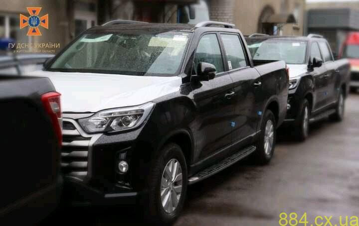 Автопарк Головного управління ДСНС України Житомирщини поповнився трьома пікапами SsangYong Автопарк Головного управління ДСНС України Житомирщини поповнився трьома пікапами SsangYong