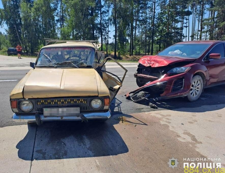 На Житомирщині в ДТП травмувався чоловік, — ФОТО