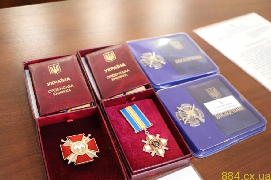 Чотири нагороди для захисників України з громади в Житомирській області Чотири нагороди для захисників України з громади в Житомирській області