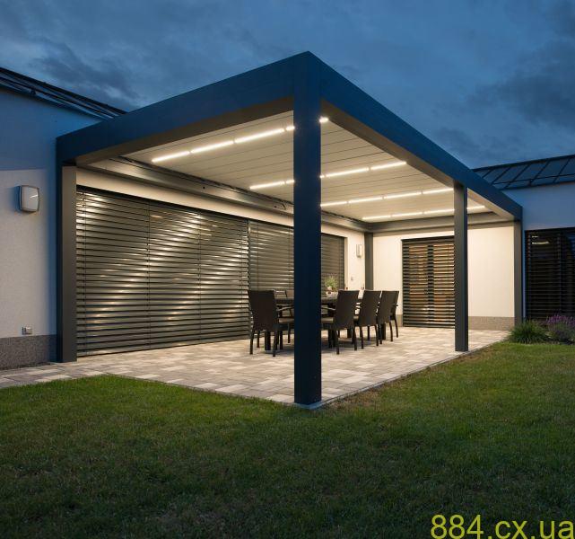 Перголы алюминиевые от Малета Перголы алюминиевые от Малета