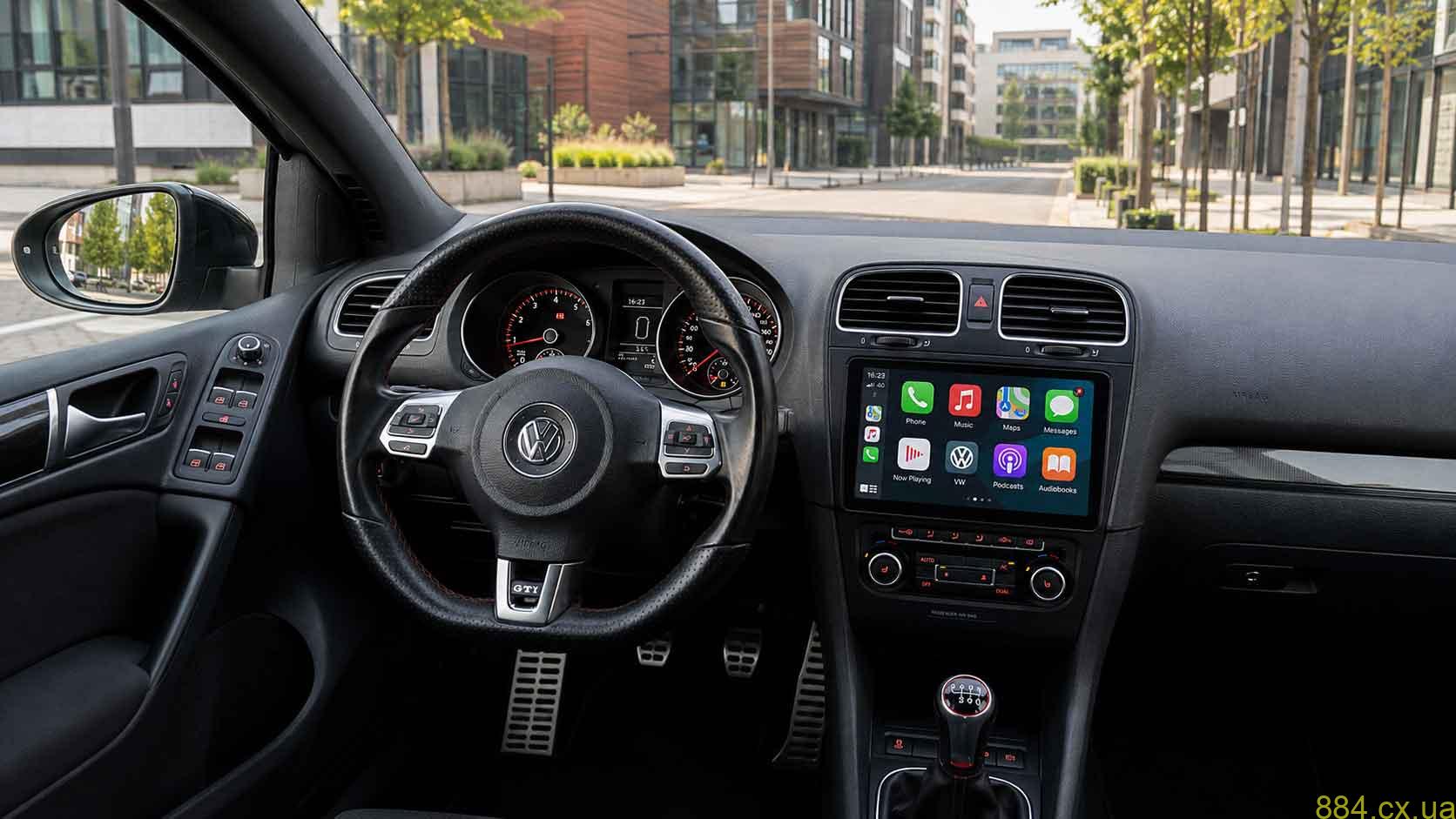 VW Golf CAN-Bus для 9-дюймового радіо без помилок монтажу